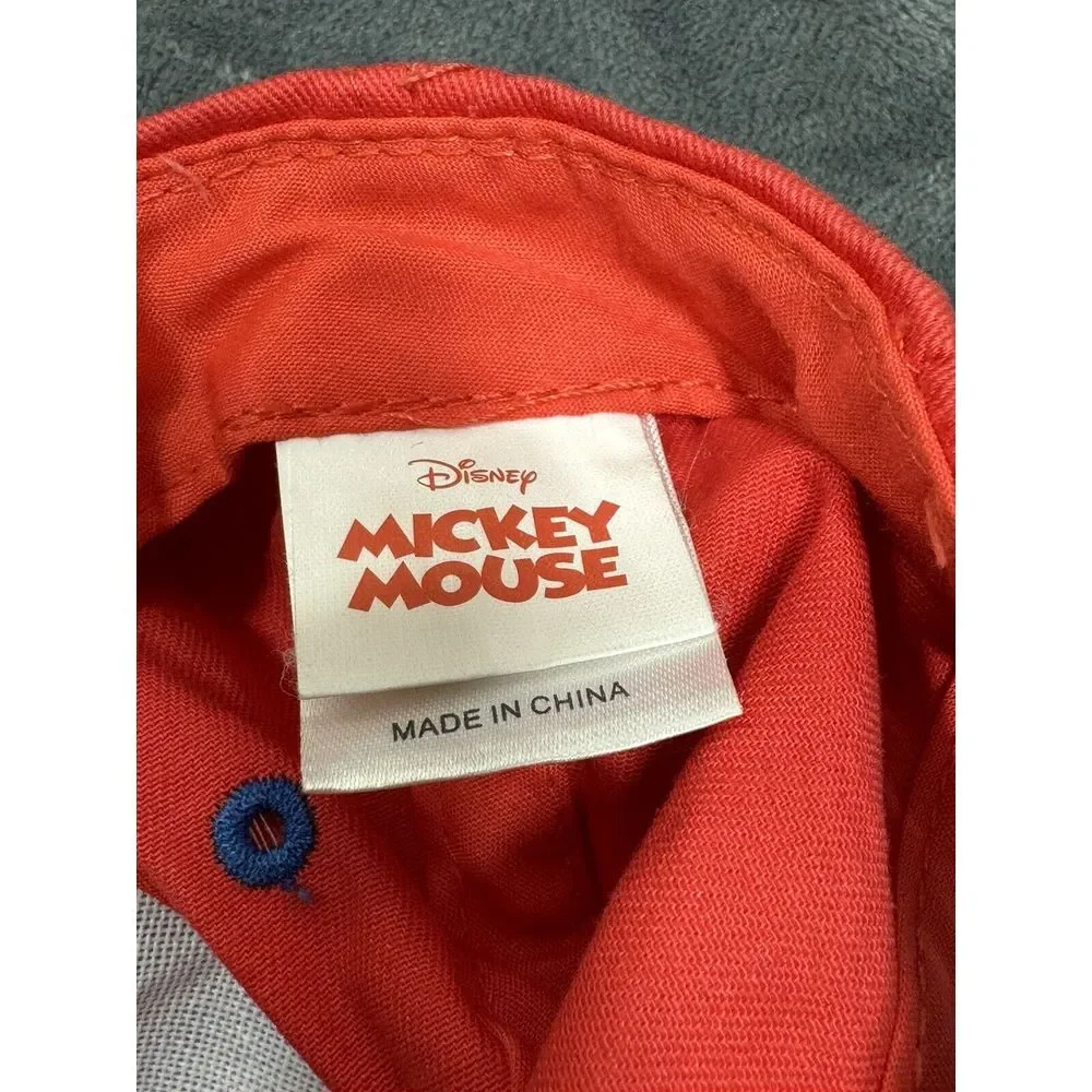 Disney Youth Kids Mickey Mouse‎ MVP 28 Baseball Cap Hat Red and Blue